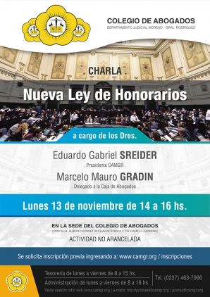 NUEVA LEY DE HONORARIOS